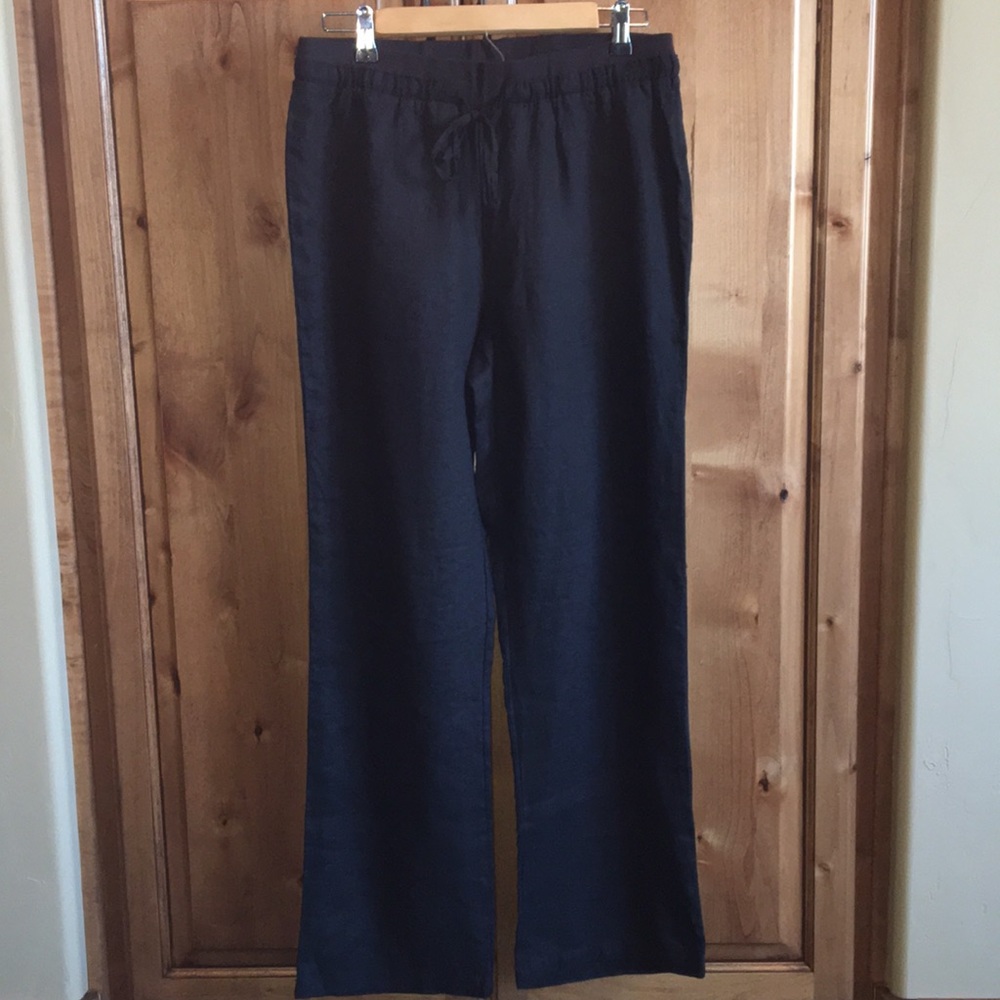 Black Linen Pants